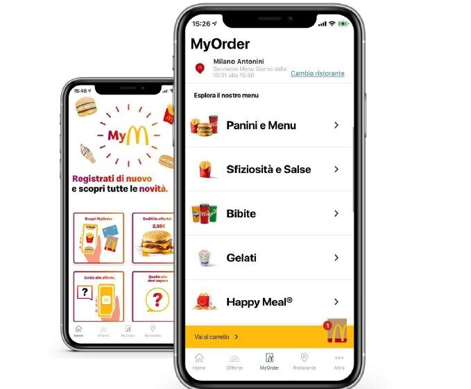  McDonald’s lancia il nuovo servizio Mobile Order and Pay