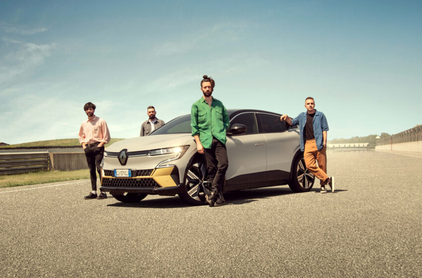  Renault presenta MEGUPPA feat FAST ANIMALS AND SLOW KIDS: la prima cover registrata in un’auto 100% elettrica