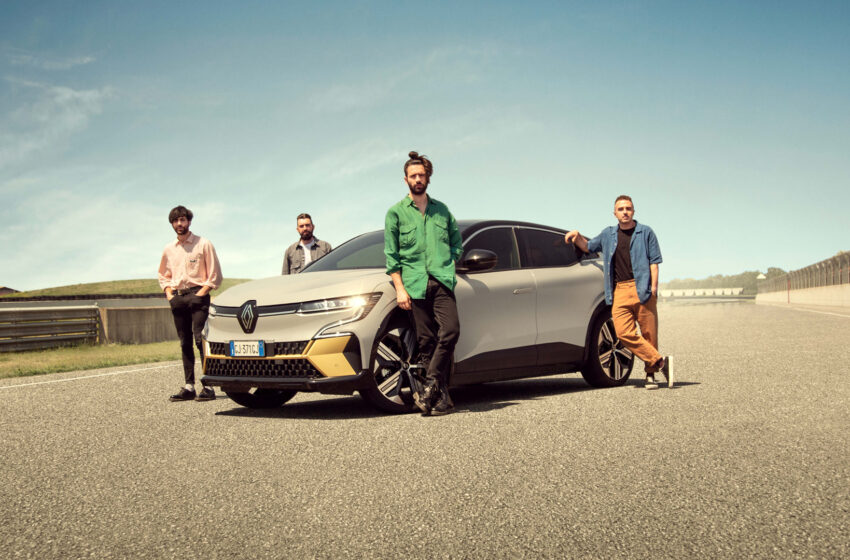 Renault presenta MEGUPPA feat FAST ANIMALS AND SLOW KIDS: la prima cover registrata in un’auto 100% elettrica